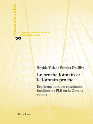 cover image of Le proche lointain et le lointain proche